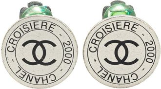 Chanel Metal Clip Earrings (Pre-Owned)