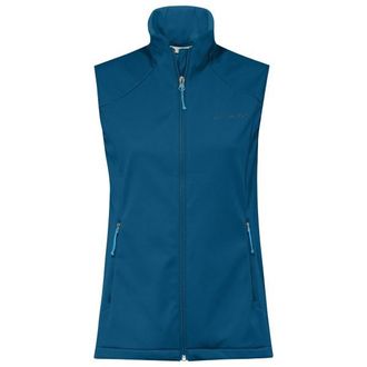 Vaude Everhike Softshell Vest Softshellgilet f&uuml;r Damen | blau