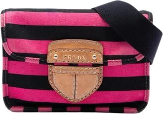 Prada Pre-owned Vintage Crossbody Bag - Dames - Pre-owned - Roze - Maat: ONE Size
