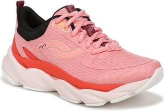 Ryk&auml; Rezorb Max Walking Sneaker in Pink Coral at Nordstrom, Size 6.5