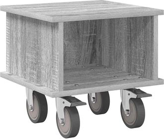 vidaXL Soporte De Tv 37 X 35 X 35 Cm Gris Sonoma Madera De Ingenier&iacute;a Vidaxl