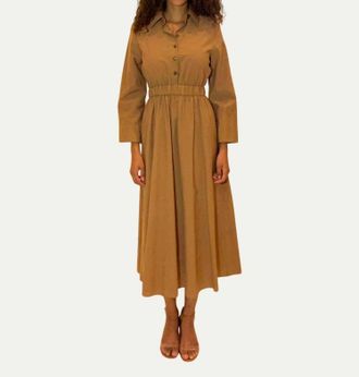No.6 Store Crosby Dress In Tan