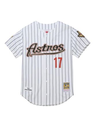Mitchell & Ness x MLB Houston Astros 2005 Lance Berkman shirt - men - Polyester - L - White