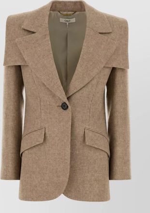 Chlo&eacute; single breasted blazer