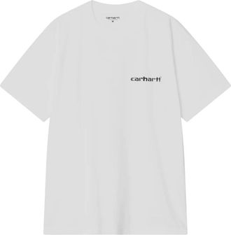 Carhartt Work in Progress Hombre, Camisetas, Blanco, Talla: M