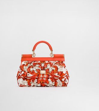 Dolce & Gabbana Mini Sicily Handbag With Bezels - Woman Handbags Multicolor Onesize
