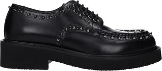 Valentino Garavani Derby Gentleglam Herrens Leder Schwarz