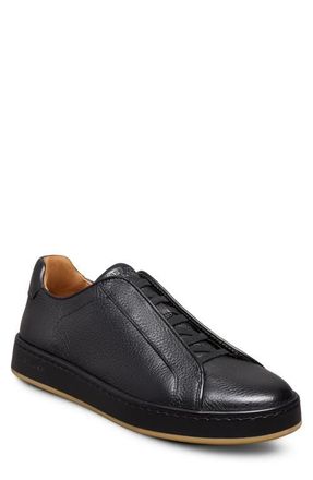 Allen Edmonds Banks Slip-On Sneaker in Black at Nordstrom, Size 10.5