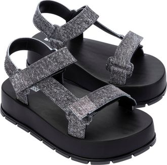 Melissa Flowing Platform Sandal in Black Jeans at Nordstrom Rack, Size 10