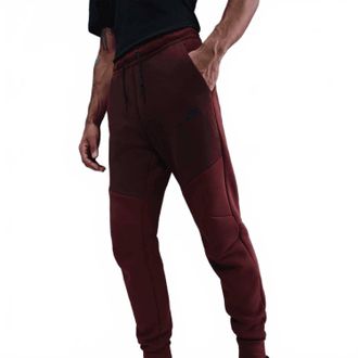 Nike Tech Fleece Windrunner Joggers In Maroon