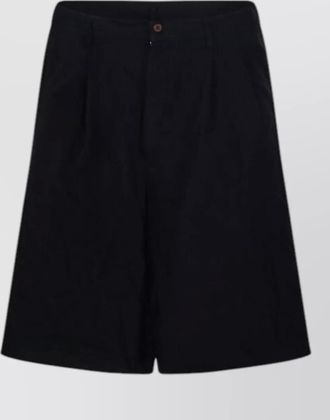 Comme Des Gar&ccedil;ons shorts tailored belt loops and back pocket