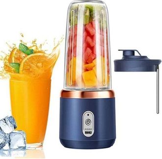 OEM Mixeur &Agrave; Smoothies - 14 Oz - Batterie Rechargeable - 6 Lames Acier Inoxydable - Portable Pour Smoothies Shakes Et Gla&ccedil;ons - 1 Pi&egrave;ce