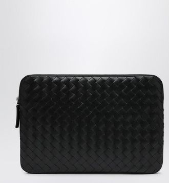 Bottega Veneta Getaway black Intrecciato document holder