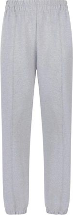 GCDS Geborduurde Logo Trainingsbroeken - Dames - Sweatpants - Grijs - L - Katoen - Broeken