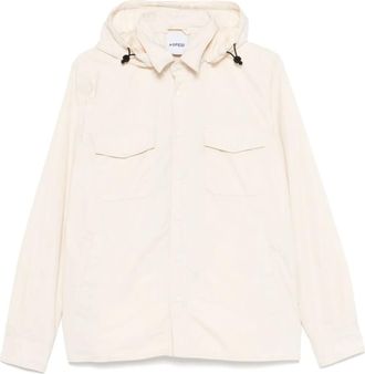 Aspesi Giacca con cappuccio - Toni neutri