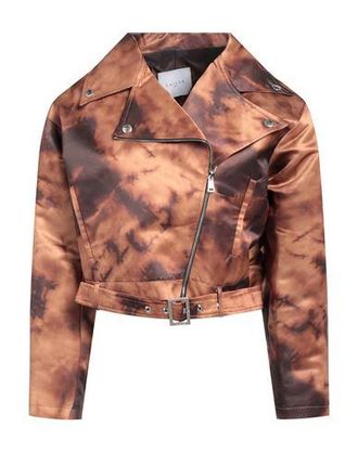 レザージャケット・コート AKRIS Women Jackets 016433004822 149 BROWN Women's Akris Jackets − Sale: up to −67% | Stylight