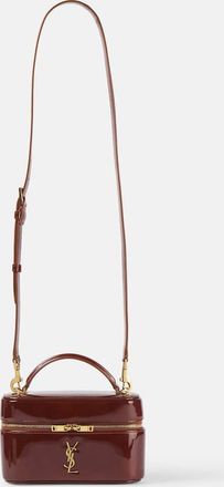 Saint Laurent Gaby Cassandre patent leather vanity bag