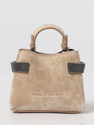 Brunello Cucinelli Borsa A Spalla BRUNELLO CUCINELLI Donna colore Cuoio