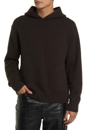 Frame Denim Cashmere Pullover Hoodie in Marron at Nordstrom Rack, Size Small