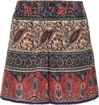 Valentino Garavani Voyage Imaginaire Bermuda Shorts - Heren - Korte Broeken - Veelkleurig - 2XL - Katoen - Korte Broeken