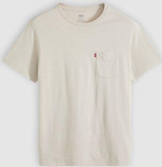 Levi's Classic Pocket Tee - Mens - 2XL - Yellow / Pumice Stone
