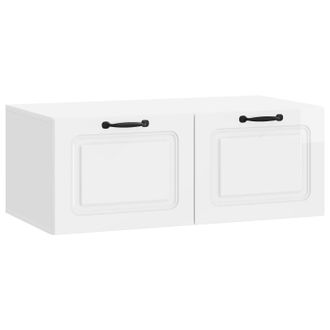 vidaXL Mueble Para Tv De Pared Brillante 78,5 X 41 X 30 Cm Vidaxl