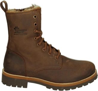 Panama Jack Frisia B10 - Dames - Winterlaarzen - Bruin - 37 EU - Leer - Schoenen