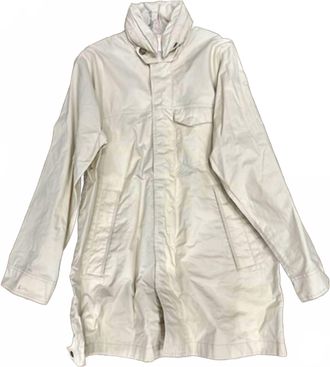 Parajumpers Mens Melvin Longline Jacket In Off-White
