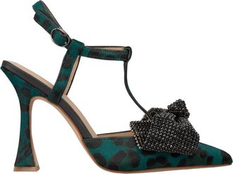 Alma En Pena Scherpe hoge hak strik schoen - Dames - Pumps - Blauw - 37 EU - Schoenen