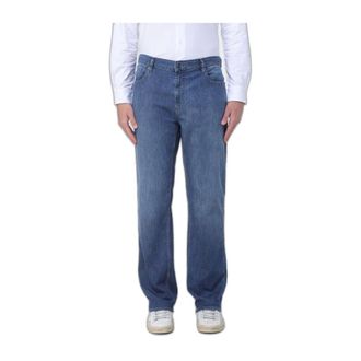 Emporio Armani Jeans Regular Fit Stretch Denim - - Jeans - Uomo - Blu - W30