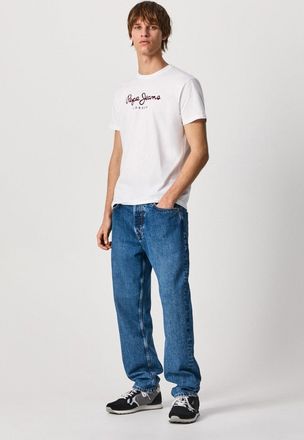 Pepe Jeans London Eggo Logo T-shirt Wit