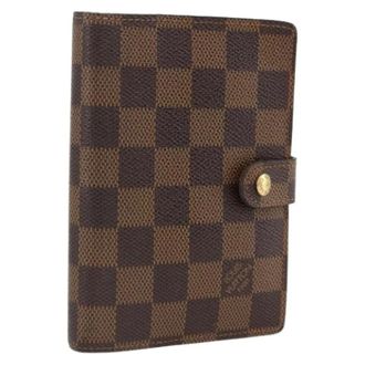 Louis Vuitton Pre-owned Wallets, female, Brown, Size: ONE SIZE Pre-owned Day Planner Cover