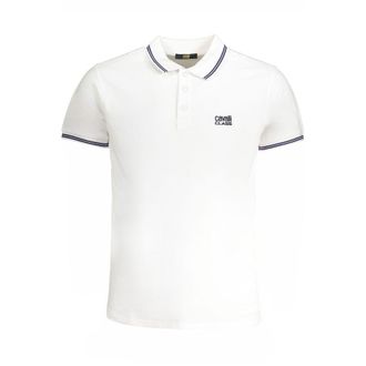 Cavalli Bianco Cotton Men Mens Polo