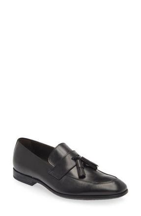 Bruno Magli Glen Tassel Loafer in Black at Nordstrom Rack, Size 10