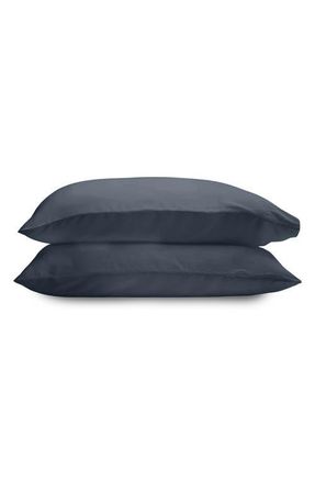 Ettitude Luxe Sateen+ Pillowcase Set in Indigo at Nordstrom, Size Standard