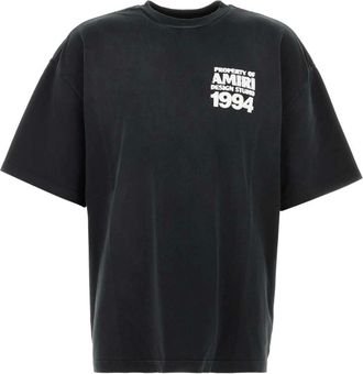 Amiri Hombre, Camisetas, Negro, Talla: XL