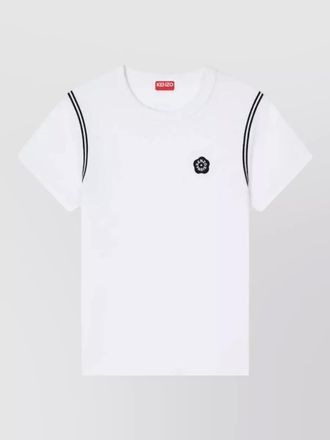 Kenzo cotton embroidered t-shirt