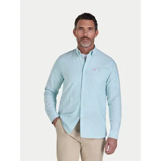Raging Bull Stanford Long Sleeve Oxford Shirt in Green at Nordstrom, Size Xxx-Large