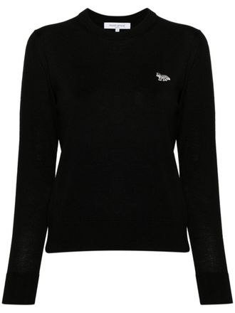 Maison Kitsuné Sweaters Blacks And Greys