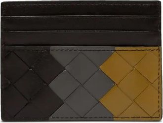 Bottega Veneta Intrecciato Cardholder - Mens - Calf Leather