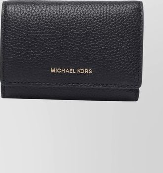 Michael Michael Kors textured wallet with external zipped pocket