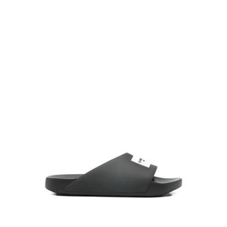 Givenchy Sliders, male, Black, Size: 12 US Label Slide Flat Mules