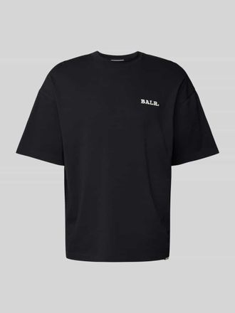 BALR. T-Shirt mit Label-Stitching Modell GOTL in Black, Größe XXL