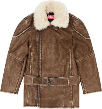 Diesel Donna, Giacche, Marrone, XS, new