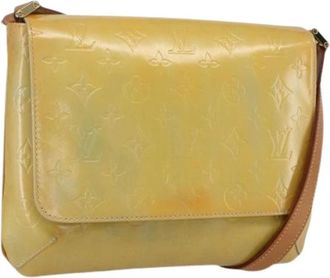 Louis Vuitton Pre-owned Shoulder Bags, female, Yellow, Size: ONE SIZE Pre-owned Shoulder Bag