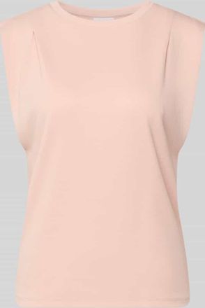 Jake*s Top mit Rundhalsausschnitt und Kapp&auml;rmeln in Fuchsia, Gr&ouml;&szlig;e XXL