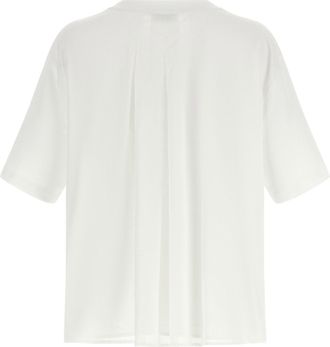PESERICO Metal Logo Trompe lOeil T-shirt - White