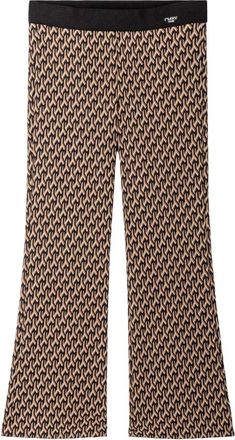 Cambio Wijde broek - Dames - Wijde Broeken - Bruin - 2XL - Broeken