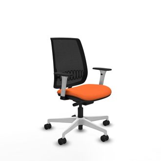 Piqueras y Crespo Silla De Oficina Piqueras Y Crespo Alares Negro Blanco C&oacute;moda