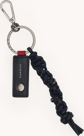 Hammitt Hammitt Knotted Key Ring Noir Smooth Gunmetal
